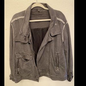 Free People pin strip jacket